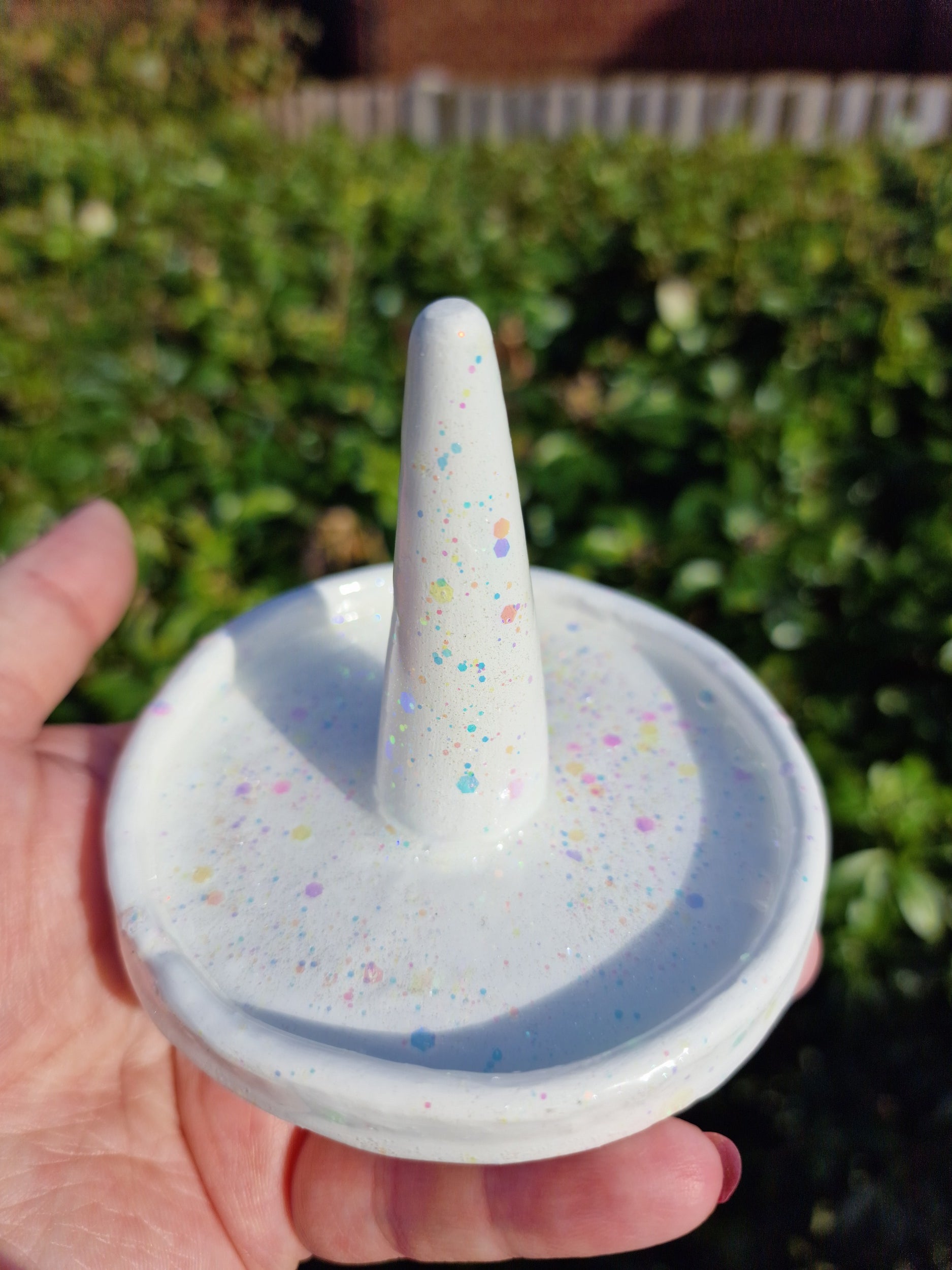 Mushroom Mouse Ring Holder